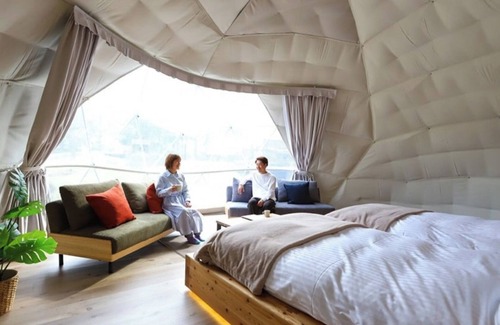 Nasu Hôtel | Dome tent Luxurious dinner 1 night 2 meals includ/Nasugun Tochigi
