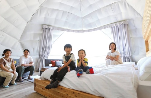 Nasu Hôtel | Dome tent Luxurious dinner 1 night 2 meals includ/Nasugun Tochigi