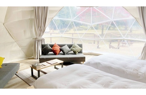 Nasu Hôtel | Dome tent Luxurious dinner 1 night 2 meals includ/Nasugun Tochigi