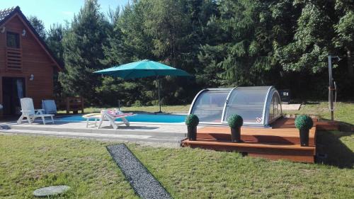 Karwie Maison | Domek Bagienice z basenem