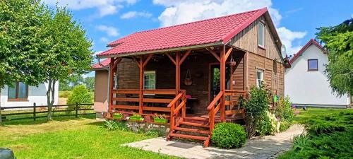 Trygort Maison | Domek na Mazurach z dostępem do plaży