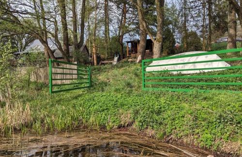 Warlubie Maison | Domek na plaży, jezioro Rybno