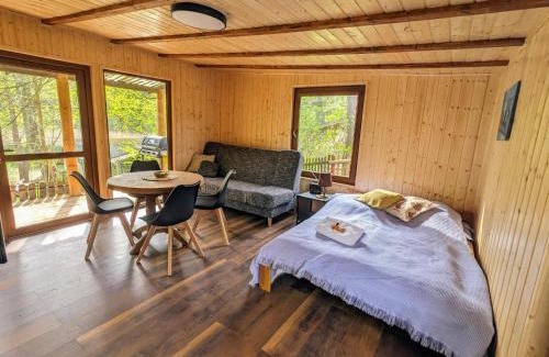 Warlubie Maison | Domek na plaży, jezioro Rybno