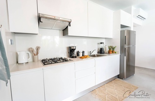 Dominicus Appartement | Dominicus Deluxe Apartment mit Poolblick