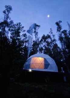 Araucania Region Autre | Domo con opcion a tinaja en medio del bosque
