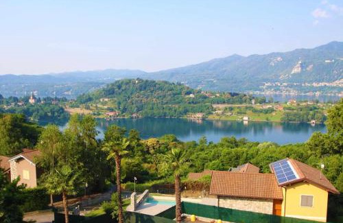 Carcegna Appartement | Domus Cusiana complesso vista lago e piscina