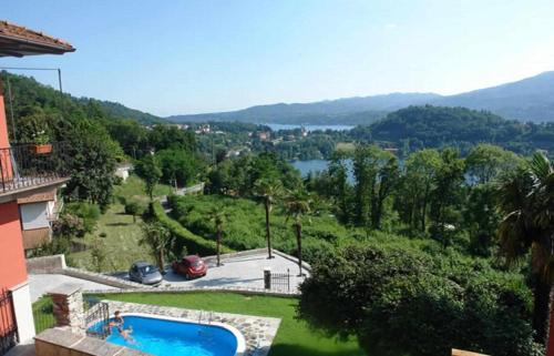 Carcegna Appartement | Domus Cusiana complesso vista lago e piscina