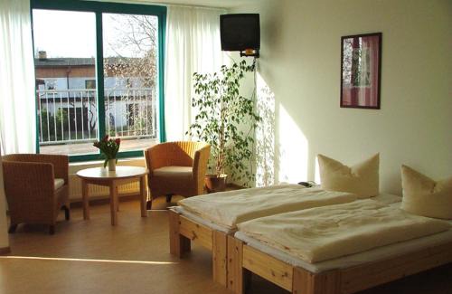 Bad Sulze Appartement | Doppelzimmer 12 Gästehaus Mühlenstein