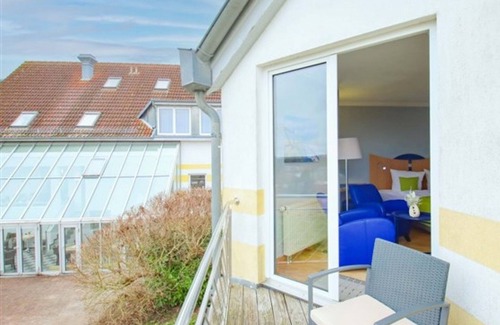Buschvitz Maison | Doppelzimmer Balkon - Inselhotel Kleiner Bodden