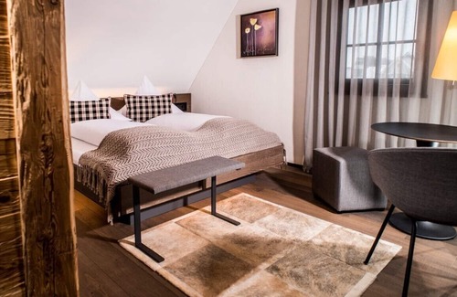 Oberreitnau Appartement | Doppelzimmer Chalet Plus mit WC und Dusche