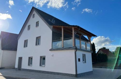 Polsingen Maison | Doppelzimmer im Fachwerkhaus