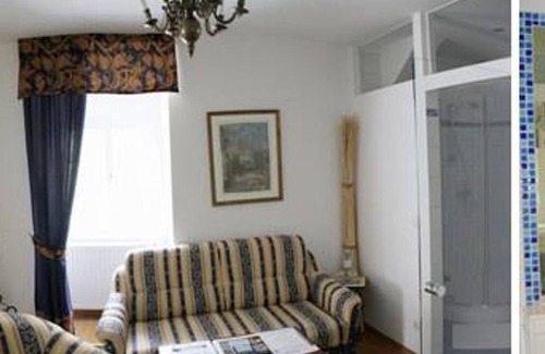 Halbturn Appartement | Doppelzimmer Komfort mit Dusche, WC - Wohnen im Schloss - Knappenstöckl