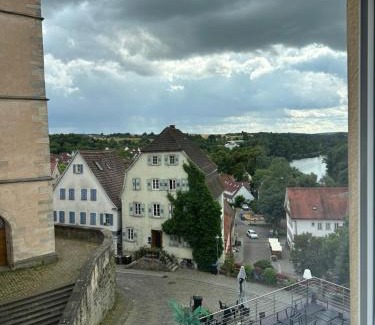 Nuertingen Maison | Doppelzimmer mit Ausblick