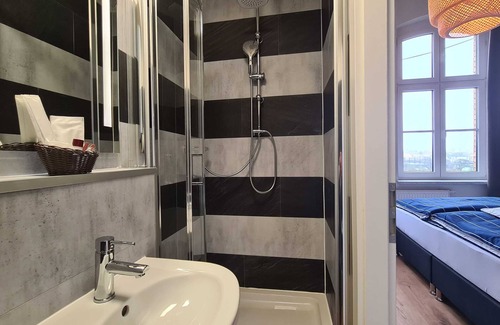Anklam Appartement | Double room 9 - Altes Lazarett guest house