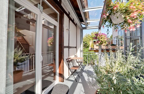Loerrach Appartement | Double room comfort partly with balcony