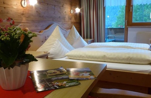Obsteig Lit Et Petit-Déjeuner | Chambre double "Grünberg" avec coin salon - Pension Alpenhof - Pension de bien-être