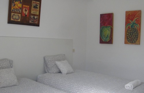 Llanes Hôtel | Chambre double à Llanes, belle vue et toilettes privées.