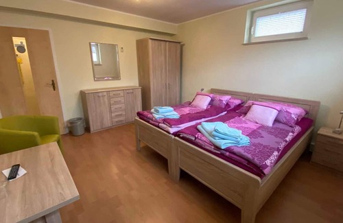 Dreiheide Appartement | Chambre Double - Pension Kristen Au monument Süptitzer Heights