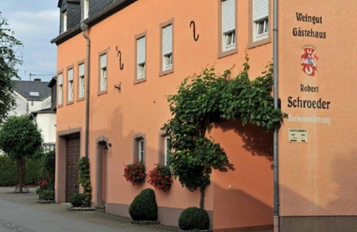 Mehring Lit Et Petit-Déjeuner | Chambre Double Douche / WC - Weingut-Gästehaus R. Schroeder