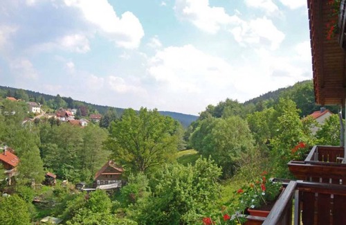 Beerfelden Cottage | Chambre Double avec Balcon 1 - Gasthaus Zum Pälterwald