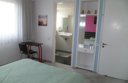 Nicosia Maison | Double room with ensuite bathroom at Datacom building