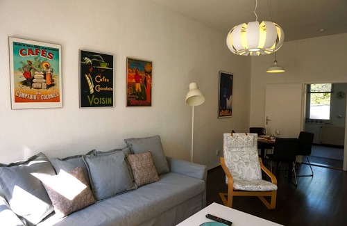 Torgau Appartement | Chambre double avec cuisine séparée - Appartement de vacances Roasterei Arabica