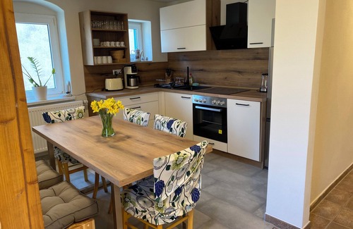 Radebeul Copropriété | Double room with shared kitchen in the HofPAUSE