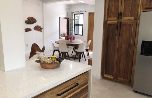 Dangriga Maison | Downtown Dangriga. Entire property. Private pool. Sleeps 20. Handicap Accessible