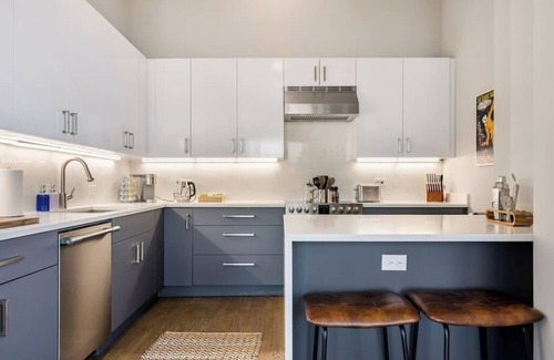 Printers Row Copropriété | Downtown Penthouse 5bd - Parking, Gym, Pool, VIEWS