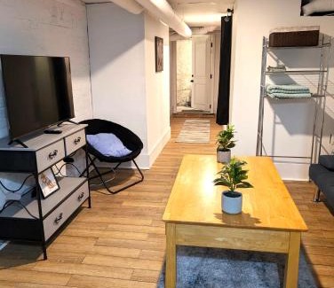 Livingston Park Appartement | Downtown Retreat - Cozy Basement