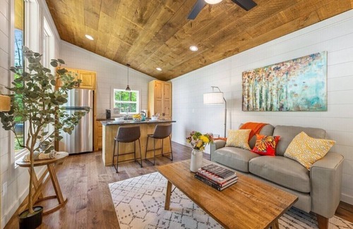Mineral Bluff Cabine | Dream Big in this new Tiny Home! Hot tub, firepit