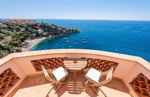 Cap d'Ail Copropriété | Dreaming 2-beds Apartment With Panoramic Sea View