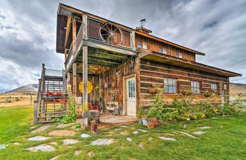 Shining Mountains Appartement | Dreamswest Ennis Studio with Deck and Stunning Views