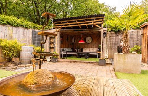 Erm Chalet De Ski | Drents Genieten - Ericaheide met privé sauna en jacuzzi