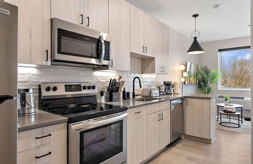 St. Anthony West Appartement | DT, UMN, 1 BD Gym, Free Street Parking, Rooftop