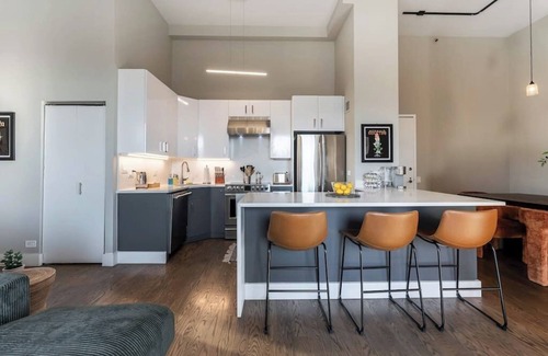 The Loop Copropriété | Dtown Penthouse 3bd/2.5ba - Best location & VIEWS +Parking, & Gym + Pool