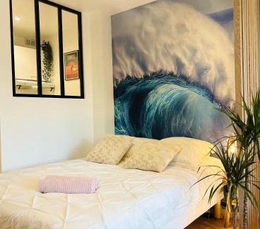 Le Penon Appartement | DUNE Océan Luxe Appartement, Accès Plage privé, Parking & Wifi 50m Océan Surf