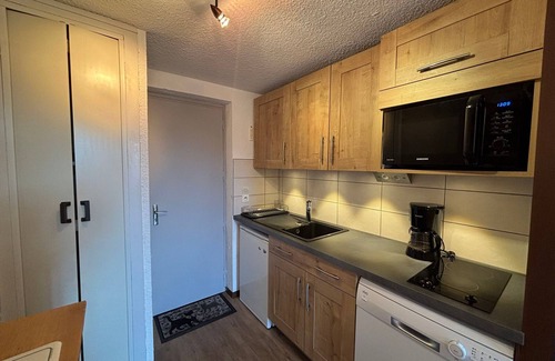 Les Saisies Appartement | Duplex 3P, 6 pers, balcon, TV, lave-vaisselle, animaux tolérés
