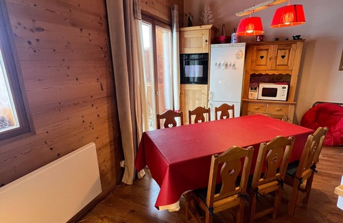 Hauteluce Appartement | duplex 50m2 pied des pistes 6 pers les saisies hauteluce / contamines montjoie