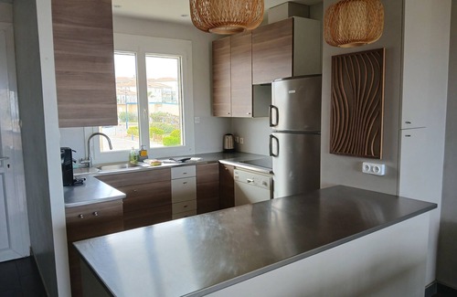 Fleury Appartement | Duplex 6 personnes pleine vue mer Parking Wifi à 10m de la plage