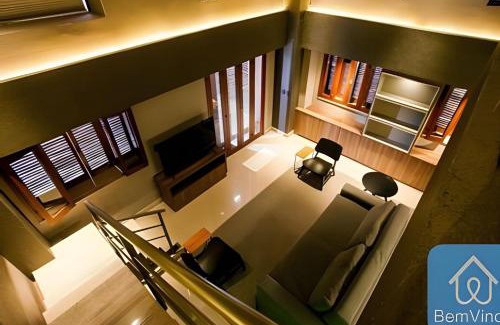 Dois de Julho Appartement | Duplex Alto Luxo no Cloc Marina vista Mar incrível