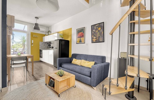 Minimes - Barriere de Paris Appartement | Duplex au cœur des Minimes, à proximité immédiate du Canal du Midi et du métro.