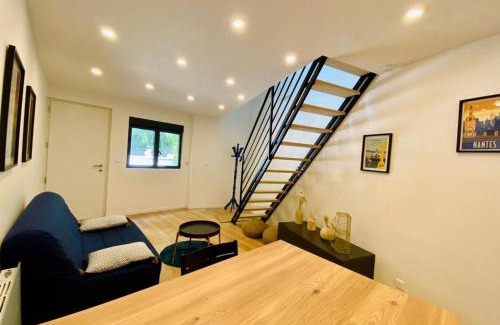 Ranzay-Grand Clos Appartement | Duplex avec parking proche Stade de la Beaujoire, parc des expositions, bord de l'Erdre
