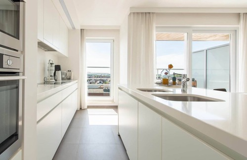 Vogelzang Appartement | Appartement duplex avec 4 terrasses et vue mer
