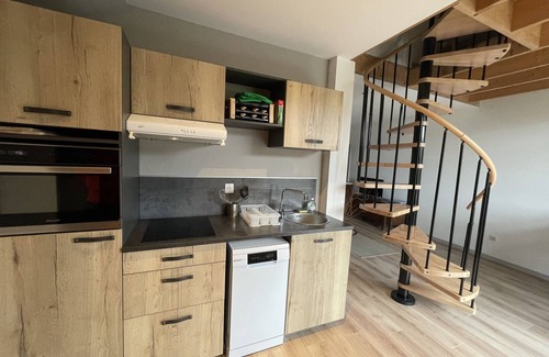 Albepierre-Bredons Appartement | Duplex confort Le Pré Marty