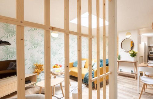 Wazemmes Appartement | Duplex d’exception : Green & Wood proche centre Lille Wifi HD