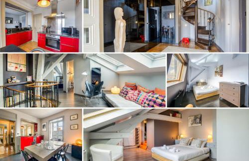 Nantes Centre Appartement | Duplex de 115m2 dans un bâtiment chic historique - Le Belvédère St Nicolas