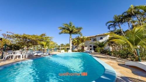 Ponta das Canas Maison | Duplex no Resort Praias Brancas saida para o mar