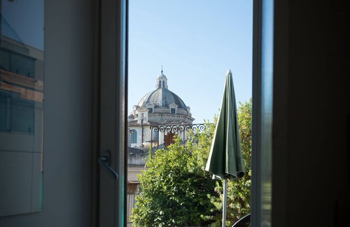 Rione IX Pigna Appartement | Terrasse du Panthéon Duplex Vue panoramique sur le dôme de San Peter, le Panthéon et