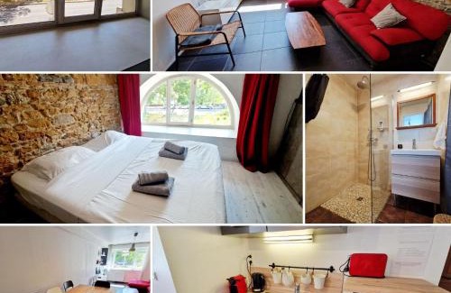 Boucle - Gros Caillou Appartement | Duplex pour 5 pers, à 2 pas de l'Opéra de Lyon